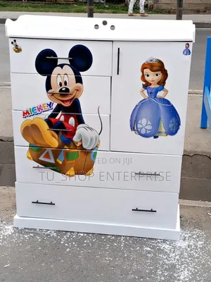 : Modern Kids Chest of Drawers Storage Cabinet for Nursery Bedroom