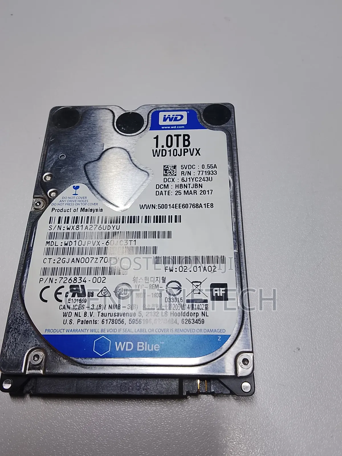 Wd 1tb Internal Laptop Hard Disk Drive – Reliable Storage