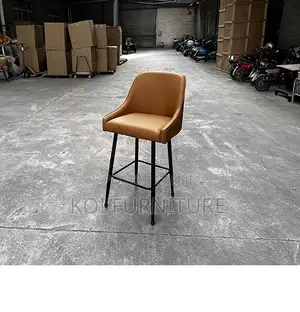 Barstools; Leather Home Kitchen Non Swivel Barstols