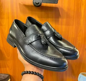 Quality Casual Leather Men Slip on Loafer Rubber Sole Men Shoes