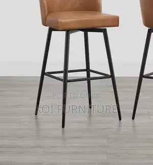 Barstools; Leather Classical Barstools