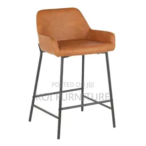 Barstools; Leather Classical Barstools