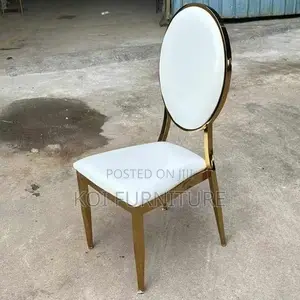 Dining Chairs; Armless Golden Home Dining Chairs