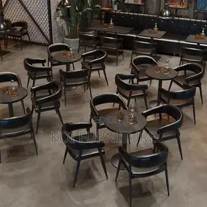 Home Chairs; Black Style Restaurant Home Chairs