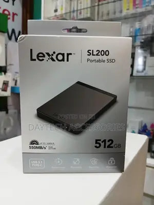 This Is a Lexar Sl200 512gb Portable Ssd.