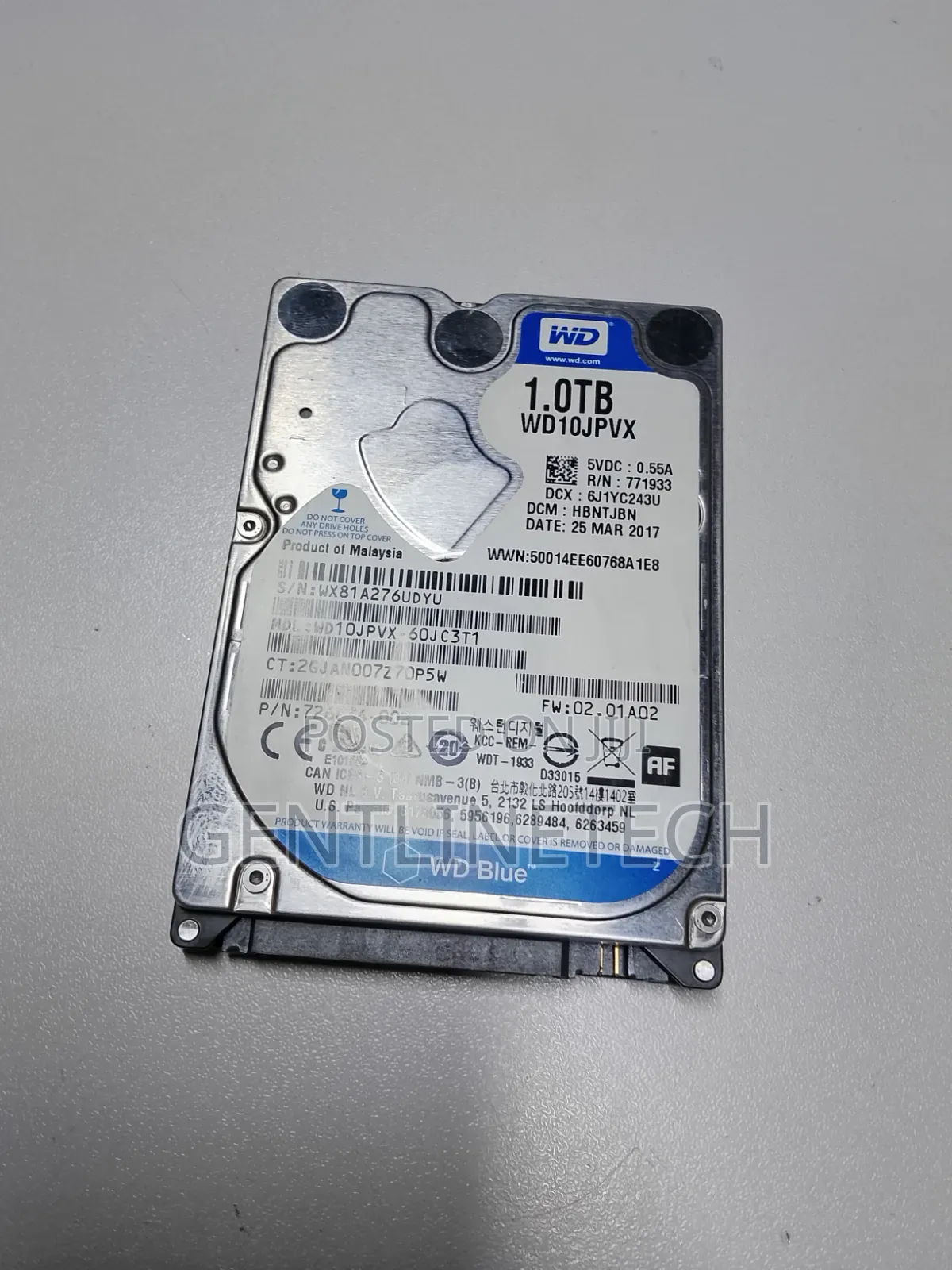 Wd 1tb Internal Hard Disk 2.5” – Laptop Storage Drive