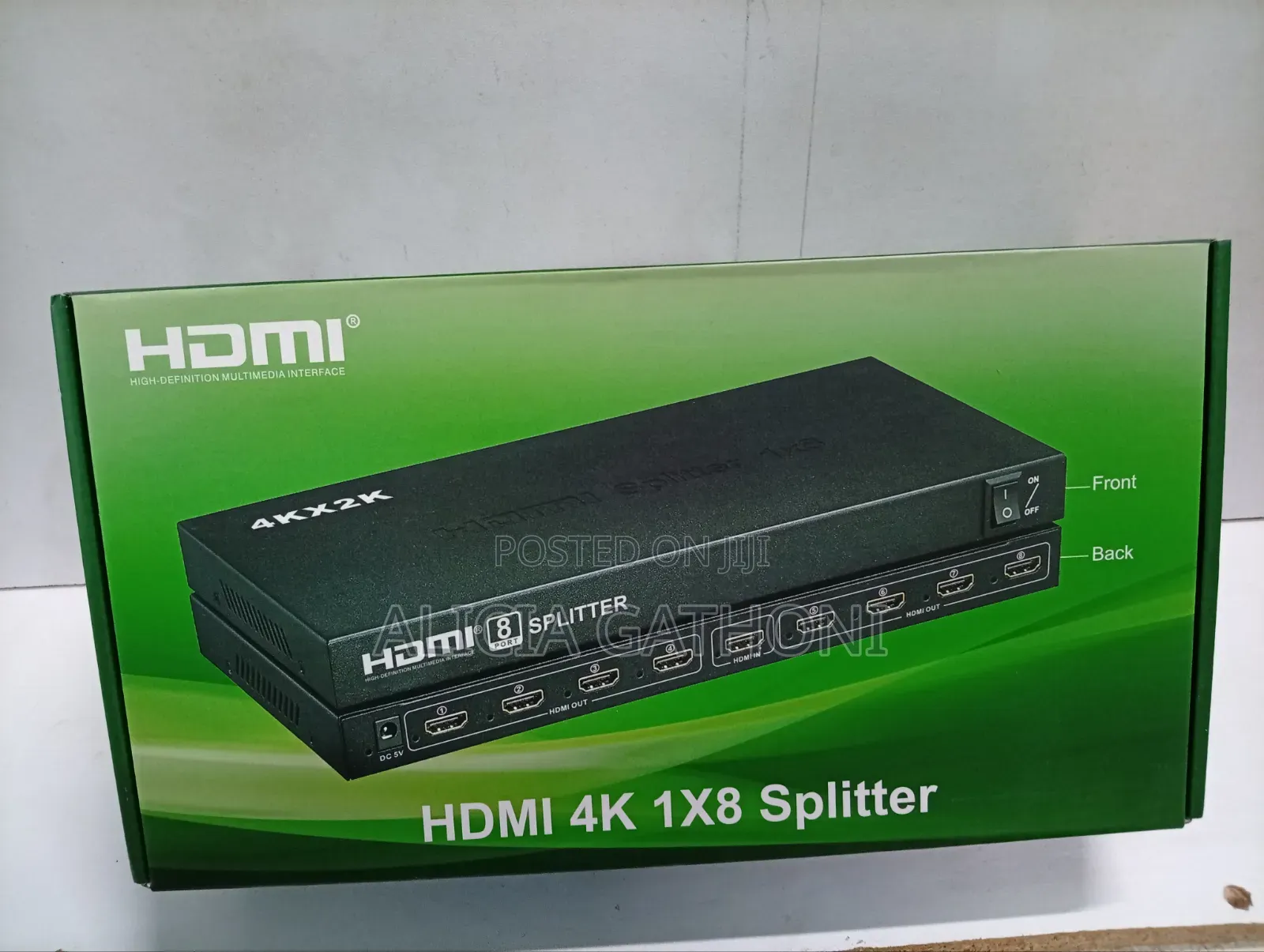 Splitter Hdmi 1x8 () (Green)New