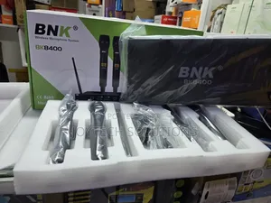 BNK 8400 Wireless Microphone Clear Sound for Church Dj Events
