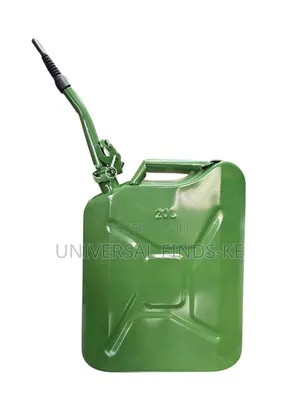 Steel Fuel Jerry Can 20 Litres With Sprout