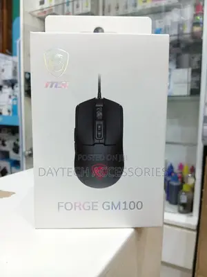 This Is an Msi Forge Gm100 Wired Gaming Mouse.