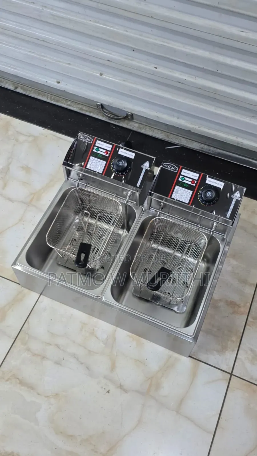 Marco Double Deep Fryer