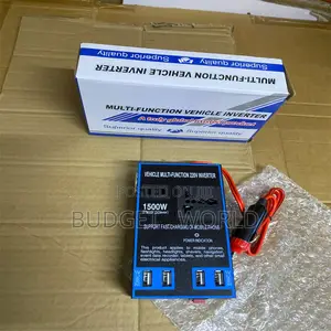 1500w Smart Car Energy Inverter With Universal Device Compatibility