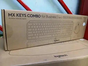 The Logitech Mx Keys Combo Keyboard for Business (Gen 2)