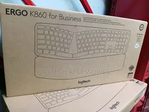 Logitech Ergo Split Wireless Keyboard for Business Ergonomic.