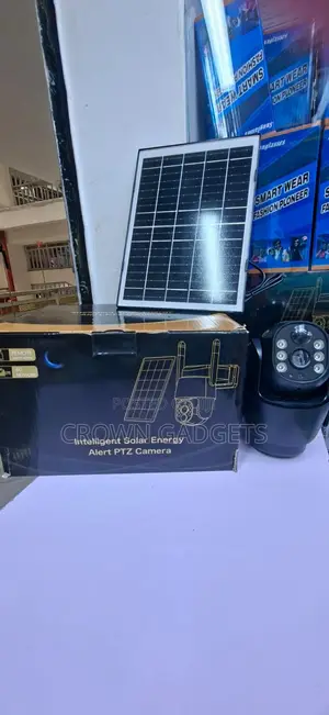 Solar PTZ Security Camera 4g Wifi Outdoor CCTV System