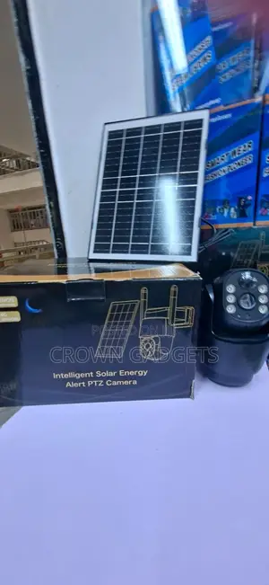 Intelligent Solar Energy Alert PTZ Camera With Two-Way Audio