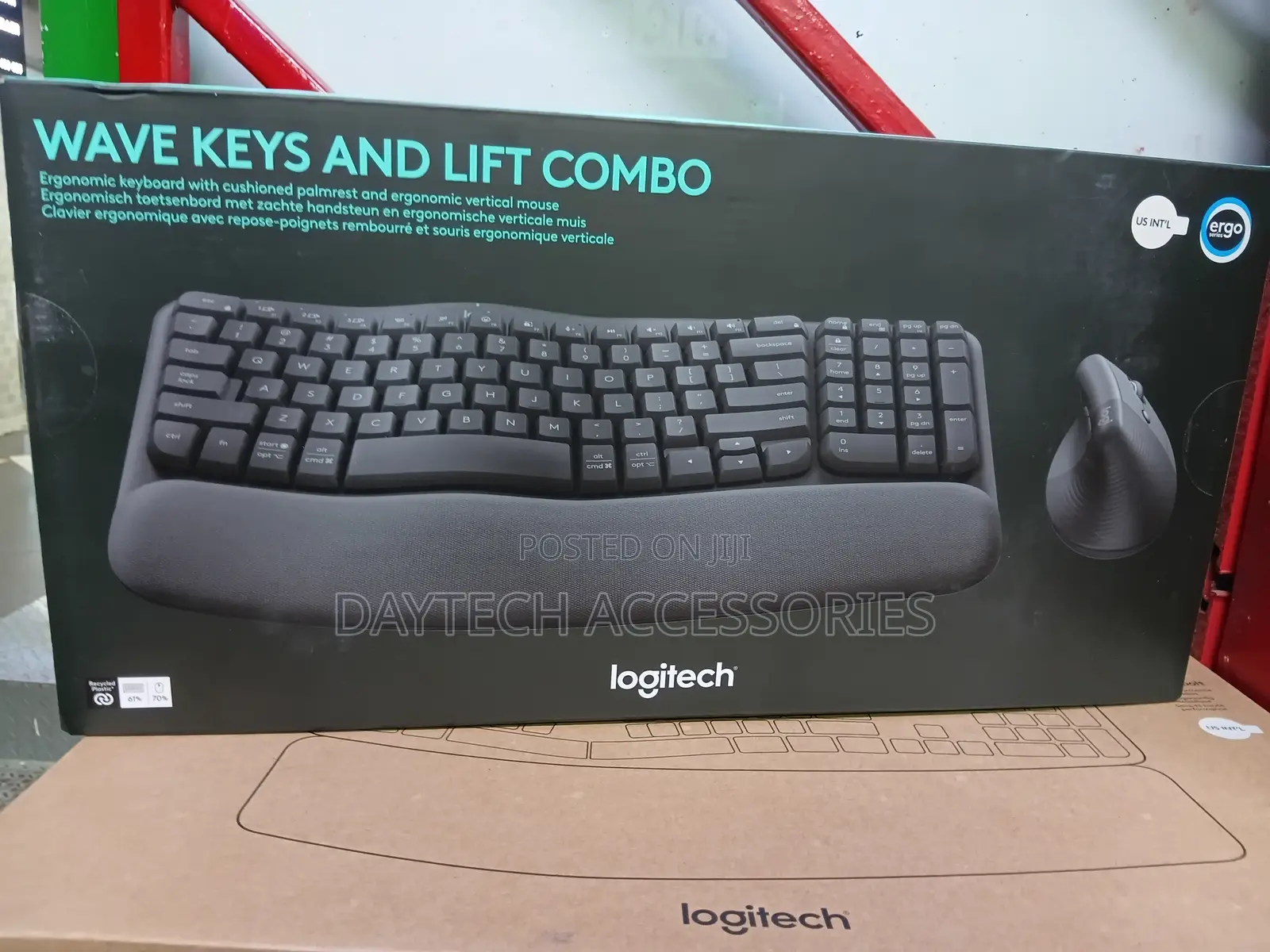 Logitech Wave Keys and Lift Combo – Ergonomic Keyboard and Mouse Combo