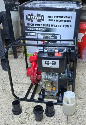 Hisaki High-Pressure 3" Diesel Water Pump 16hp Model Hkdp90zdhp