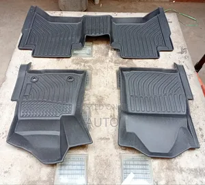 Premium Isuzu D-Max Tpe Floor Mats | Full Set All Weather Mats