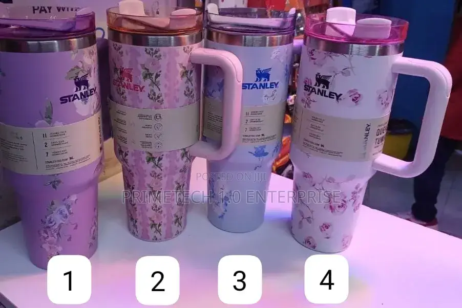 Flowered Stanley Mugs