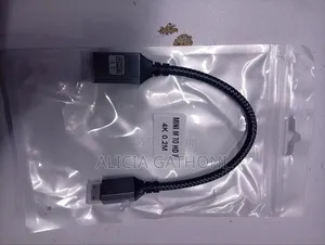 Mini Hdmi to Hdmi Adapter (Braided)