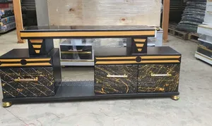 Tv Stand Luxeview Executive Tv Stand With Marble Coating Led Light