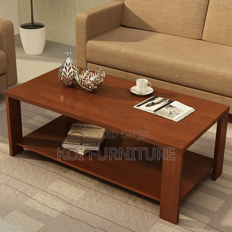 Coffee Table; Center Piece Master Mahogany Executive Coffe Table