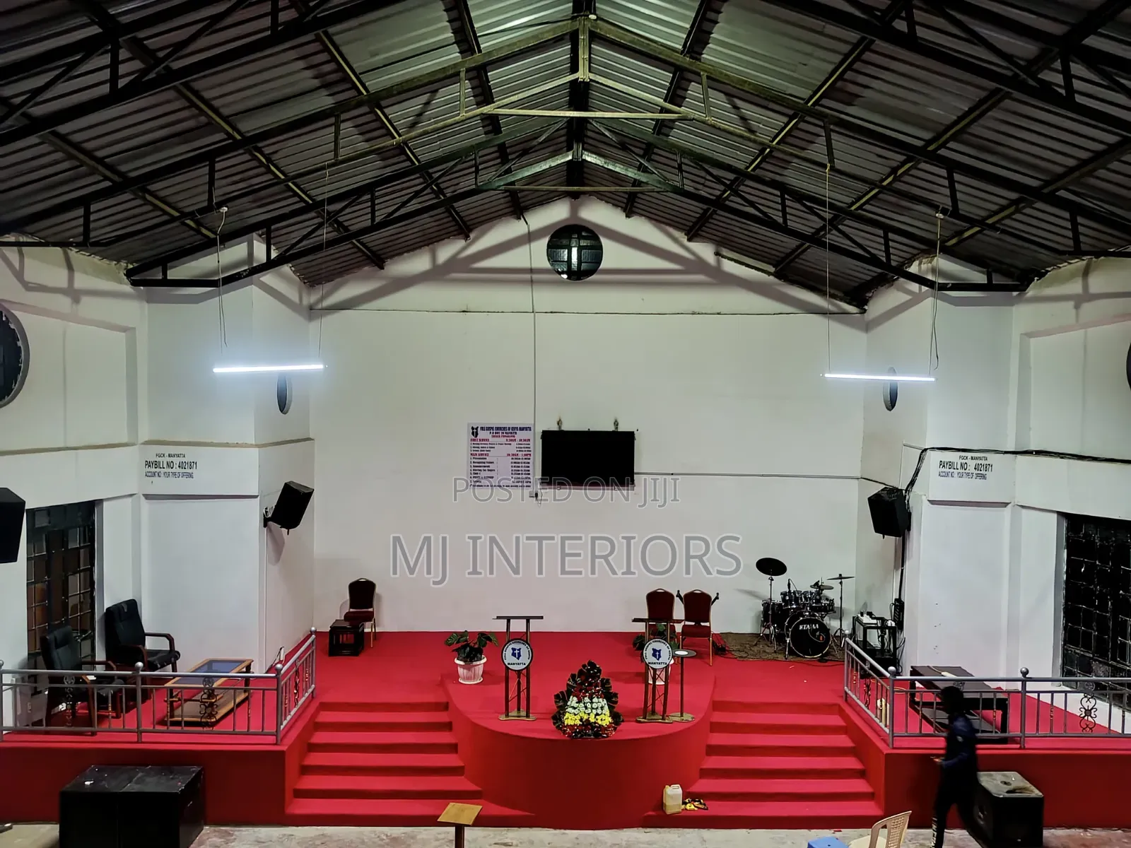 Red Wall to Wall Carpets Delta
