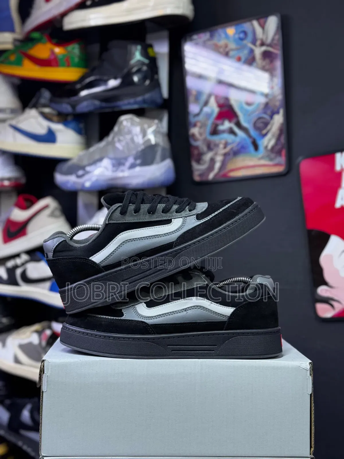 Black Vans Hylane Nineties Sneakers