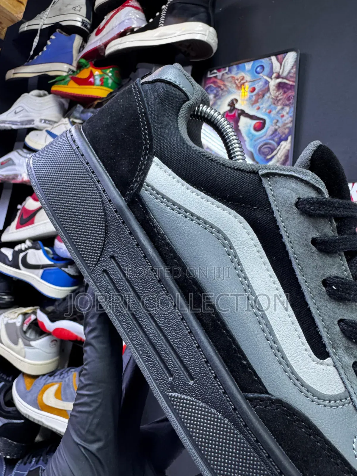 Black Vans Hylane Nineties Sneakers