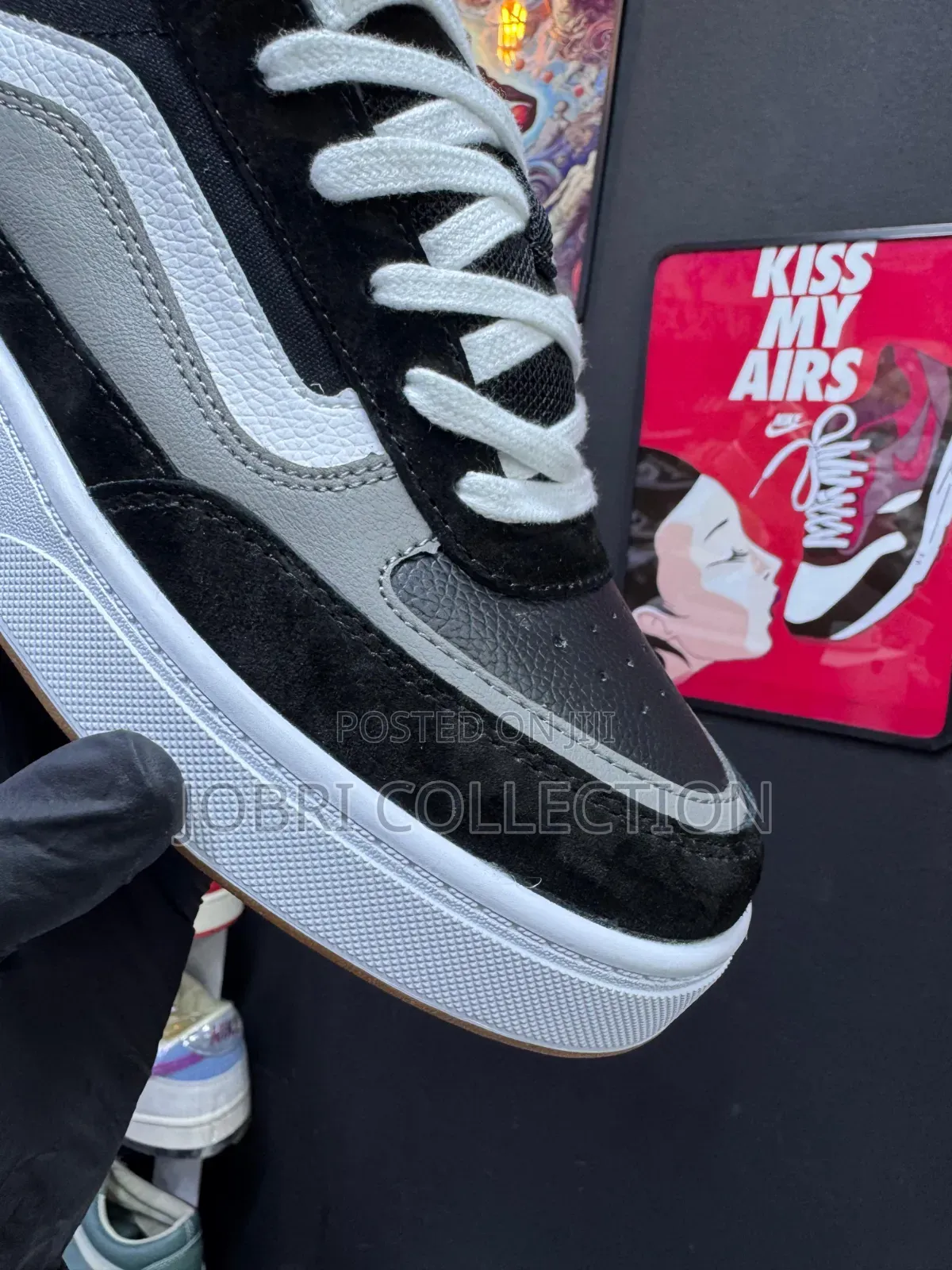 White Grey Vans Hylane Nineties Sneakers