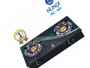 Original Nunix 2 Burner Glass Cooker – Modern Kitchen Essential