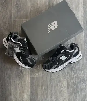 Classic New Balance 530 Black/Grey Sneakers Size 36-45
