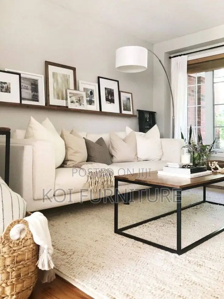 Coffee Table; Rectangular Marble Top Home Coffee Table