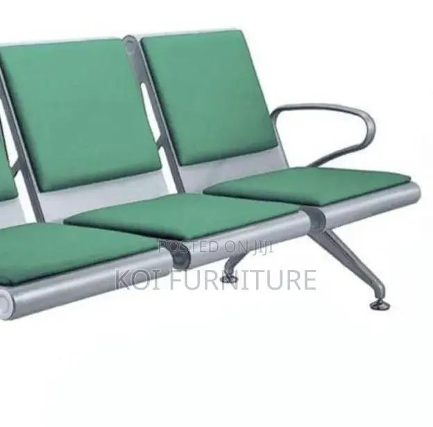 Office Benches Three Seaters Leather Reception Office Benches