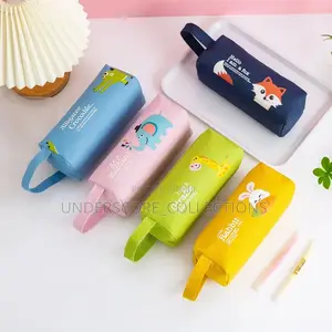 Portable Canvas Pencil Case