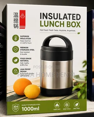 1l Stainless Steel Lunch Box