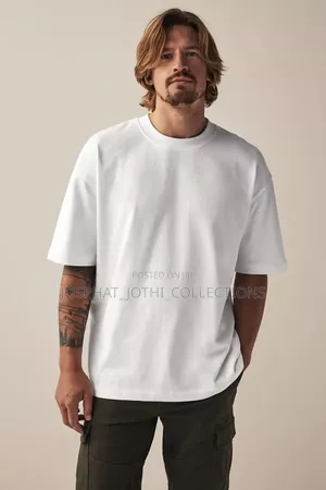 Plain White Cotton T-Shirt