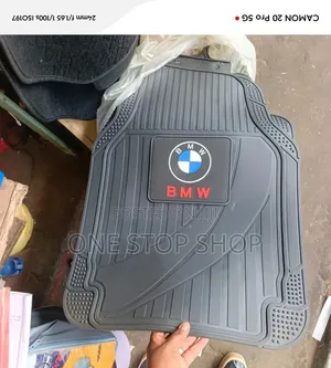 BMW Branded Logo Emblem Grooves /Ridges Designed Emblem to Trap Dirt