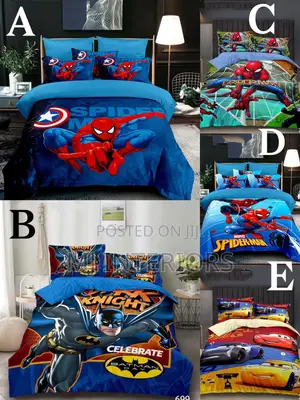 Cartoon Duvet Set 4x6 – Cute Kids Bedding Set With Bedsheet