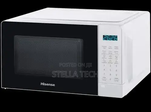 Hisense White Digital Microwave