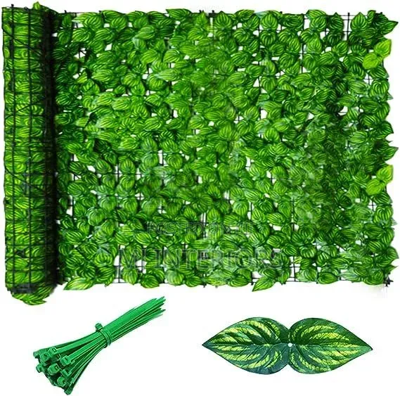 Decorative Artificial Privacy Fence for Balcony Compound