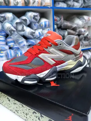 New Balance 9060 Red ★ Premium Retro Streetwear Sneakers
