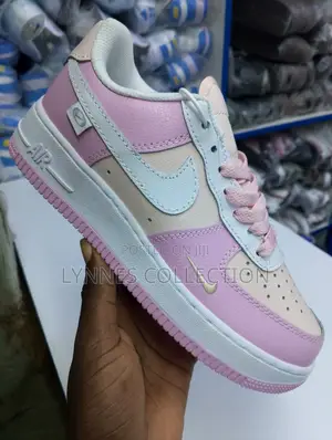 Nike Air Force 1 Custom Pink ★ Trendy Streetwear Sneakers