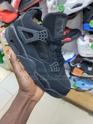 Jordan Black Cat - All Black Retro Basketball Sneakers