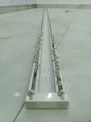 Stylish Double Rail For Curtains