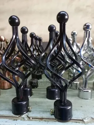 Decorative Curtain Rod Finishing Accessories