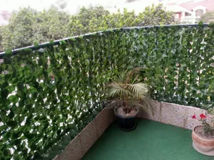 Indoor Outdoor Artificial Grass Carpet + Privacy Fence Installation