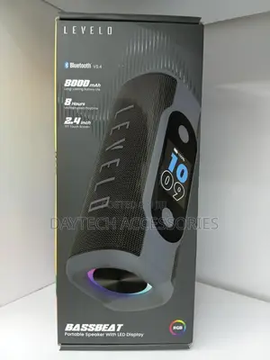 The Levelo Bassbeat Portable Speaker - Black