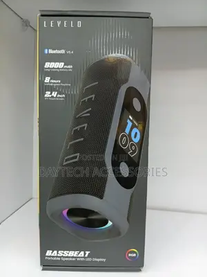 The Levelo Bassbeat Portable Speaker Has a Total Power Output of 30w